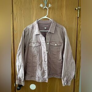 Maurices Denim Jacket - Soft Lavender-Pink
